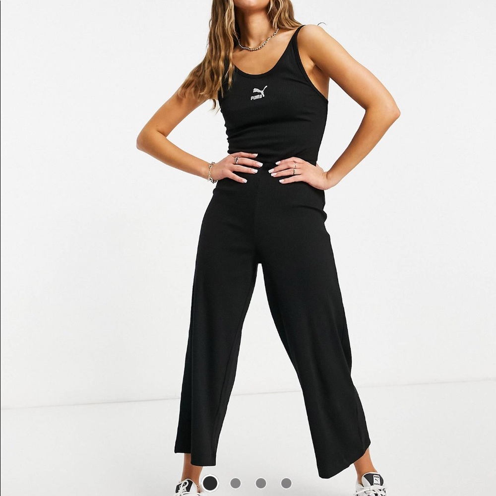 Puma Classics Ribbed Jumpsuit (Size S)